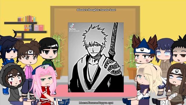 Naruto Friends React To Naruto As Ichigo Kurosaki Gacha. Реакция друзей Наруто на его будущее Ичиго