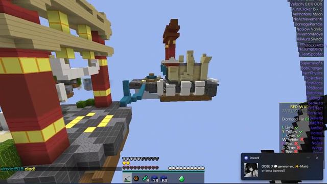 UNCUT Hacking on blocksmc without ban and kick | Fly,Killaura,inf tower and scaffold | CrossSine B2 смотреть онлайн