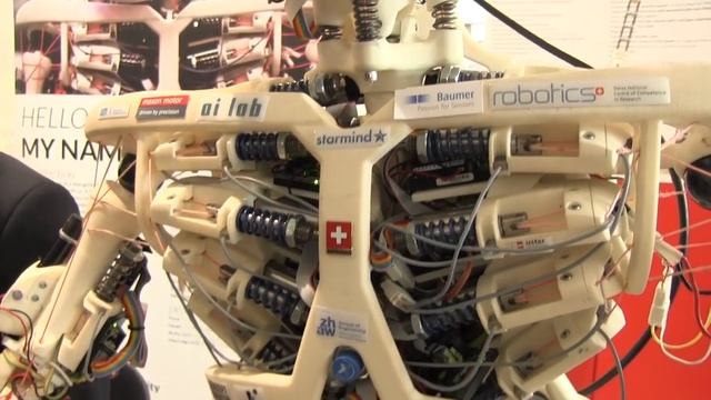 RoBoy - робот, распечатанный на 3D-принтере