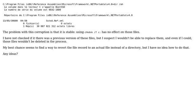 Cannot read directory "(name)": File exists смотреть онлайн