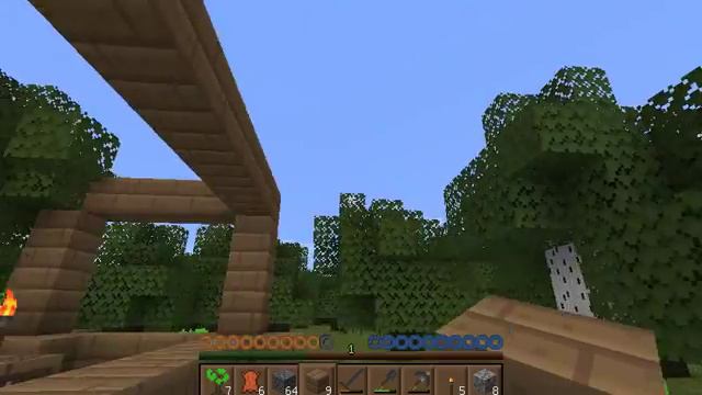 Let`s Play в Minecraft - Строительство дома (#2) смотреть онлайн