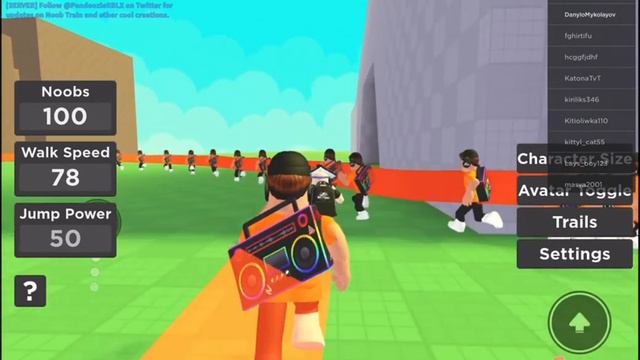 Создал армию нубов в игре Noob train Alpha смотреть онлайн