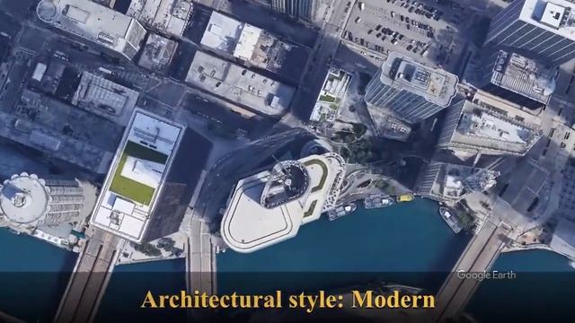 Skyscrapers of chicago.John Hancock Center.Trump International Hotel and Tower.The Willis Tower. смотреть онлайн