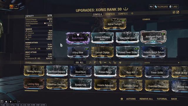 Warframe - Xoris vs Lvl 160 Corrupted Heavy Gunner смотреть онлайн