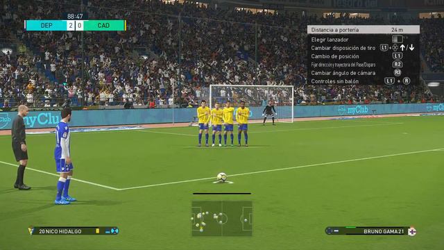 Falta de Bruno Gama. PRO EVOLUTION SOCCER 2018. PlayStation 4. смотреть онлайн