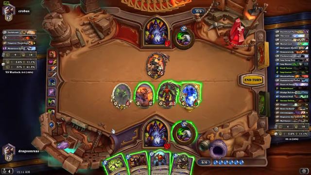 Ranked Hearthstone Match Vs. crobax смотреть онлайн