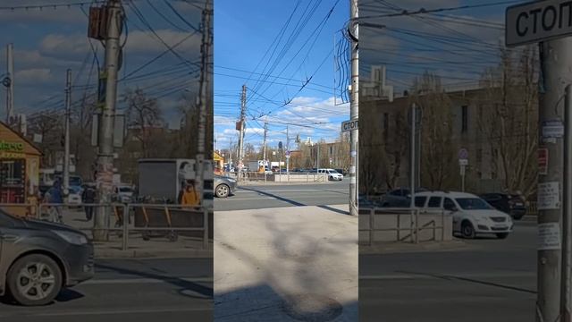 #Самара. Проспект Кирова/Улица Победы. Торговый центр Вива-Ленд. смотреть онлайн