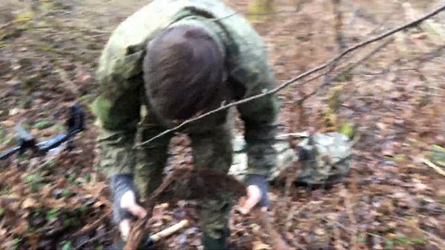 Копаем чермет в лесу. Поиск металлоискателем #4 смотреть онлайн