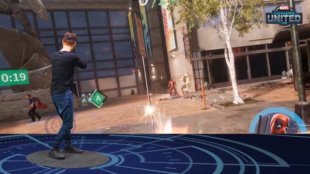 Walk into INFINITY WAR! Marvel Powers United VR + KAT loco! смотреть онлайн