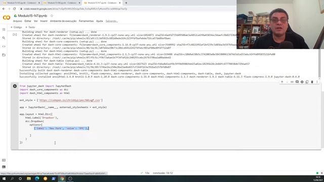Módulo 15 - Aula 07: Dropdown - Plotly / Dash смотреть онлайн