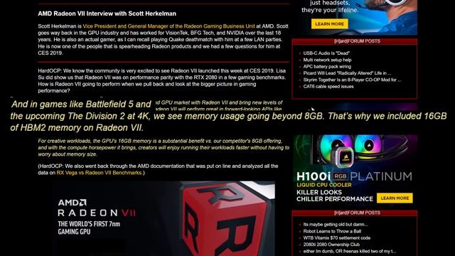 No Custom Radeon 7 GPUs, Why It Has 16GB of HBM! смотреть онлайн