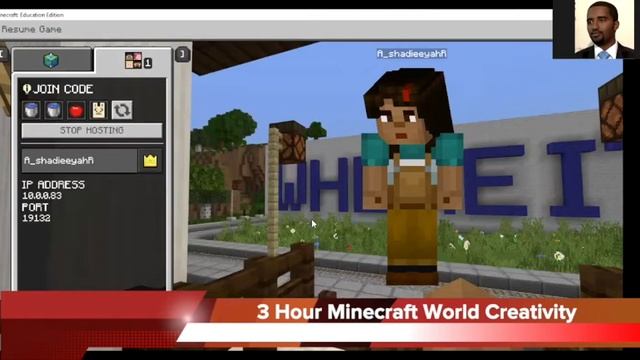 New educational hours of code Amazing Educational MINECRAFT GAME | Python coding minecraft 2020 смотреть онлайн