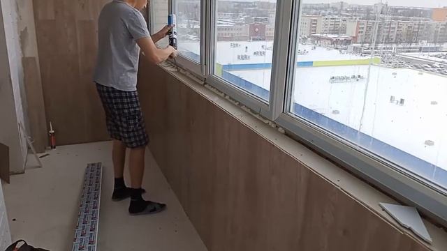 Ремонт в мелочах. Установка подоконника двумя способами. #подоконник #лоджия #двумя способами смотреть онлайн