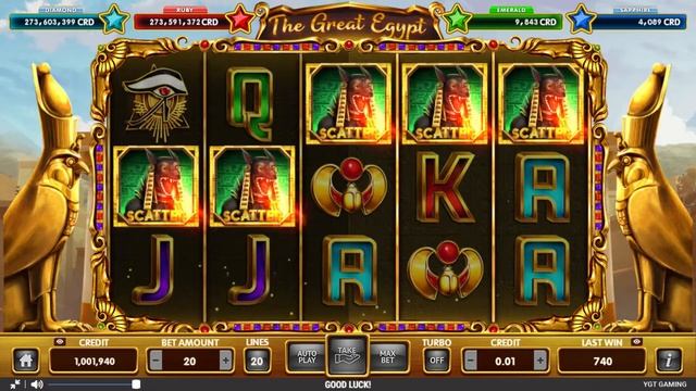 The Great Egypt Video Slot Game Trailer | YGT Gaming смотреть онлайн
