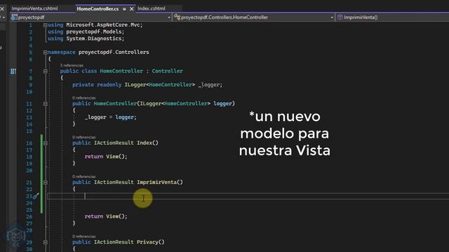 Crear PDF en ASP.NET Core смотреть онлайн