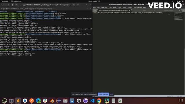 GIthub Or Gitlab Support for password authentication was removed on August 13, 2021. смотреть онлайн