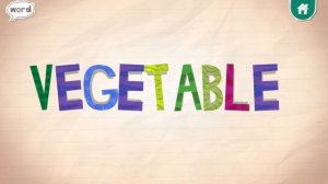 Endless Alphabet A to Z - Letter V - VACUUM, VEGETABLE | Originator Games