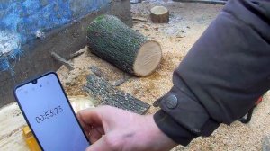 Аккумуляторная цепная пила P.i.T. 40v против электрической цепной пилы Сравнение скорости реза