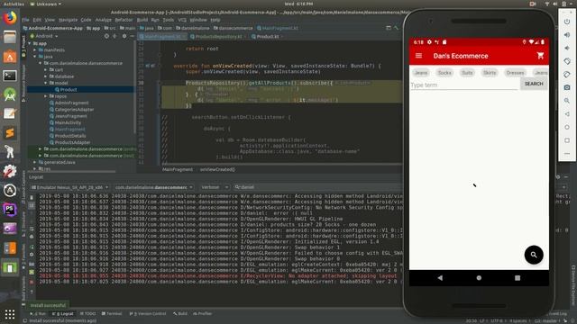 Using RxJava for our Products Repository (Ecommerce #24) смотреть онлайн
