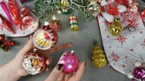 Елочные игрушки СССР. Советские елочные игрушки