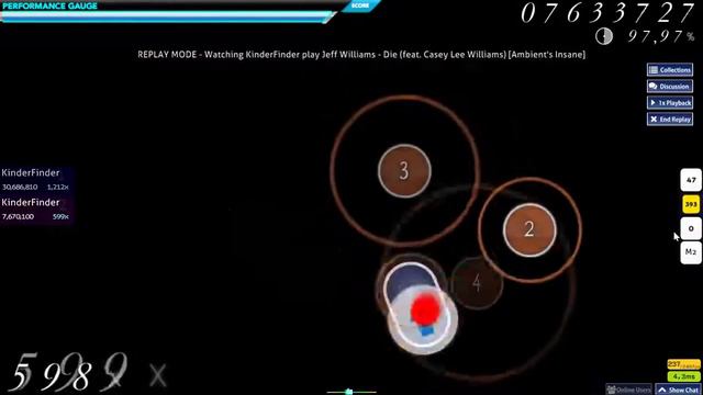osu! Jeff Williams - Die (feat. Casey Lee Williams) -- Ambient's Insane FC смотреть онлайн