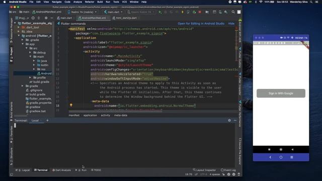 Flutter - Login With Google - PART 3 смотреть онлайн
