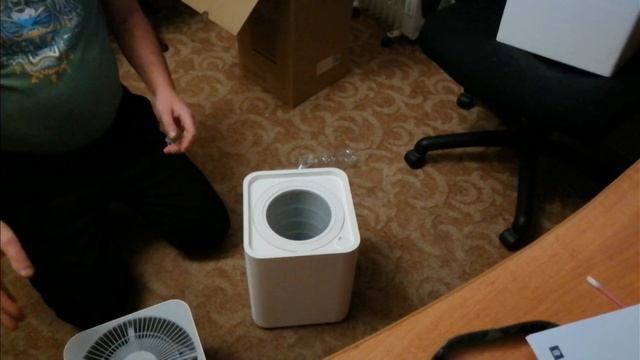Распаковка очистителя воздуха Mi Air Purifier 2 C смотреть онлайн