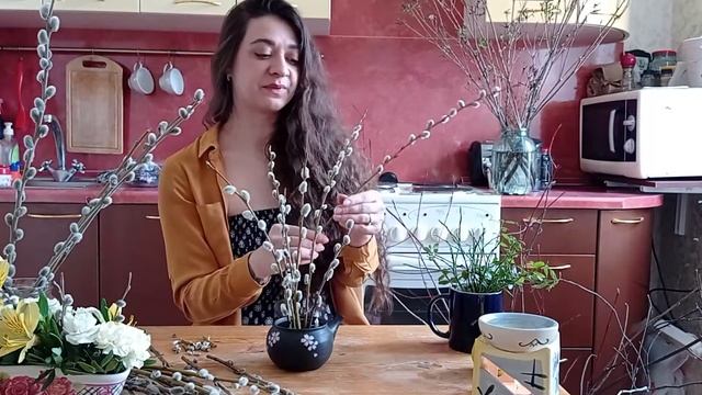 Композиция из вербы дома смотреть онлайн