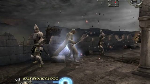 LotR: Return Of The King PC Game - Minas Tirith ~ Top Of The Wall