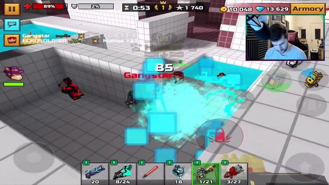Pixel Gun 3D | AREA DAMAGE snipers are Amazing! Royal Marriage Officiant! смотреть онлайн