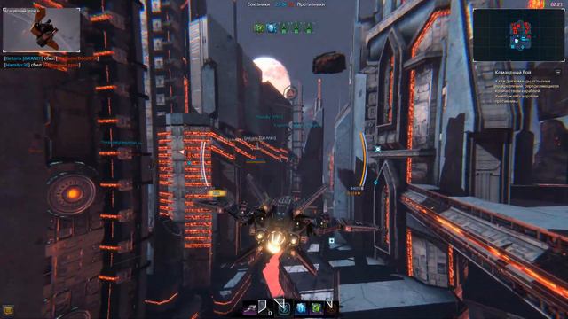 Star Conflict PVP Охотник Kalah и Knights-DarkForces бой #4 смотреть онлайн