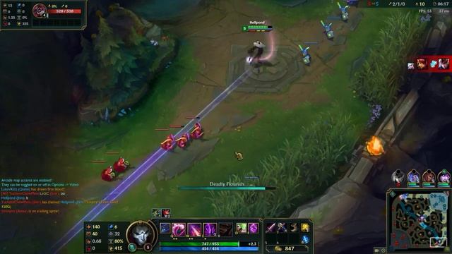 Let's gameplay LoL - URF смотреть онлайн