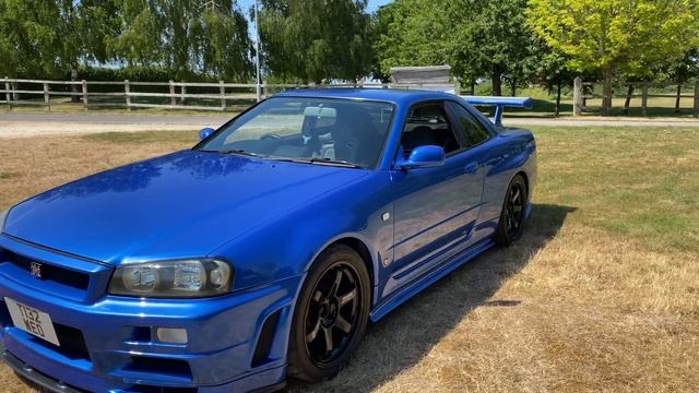 Nissan skyline r34 gtr walk around 4K смотреть онлайн
