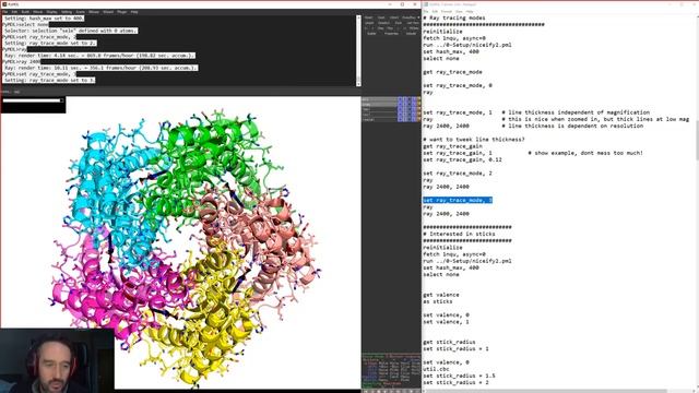 PyMOL tutorial 3 : Publication Quality Images смотреть онлайн