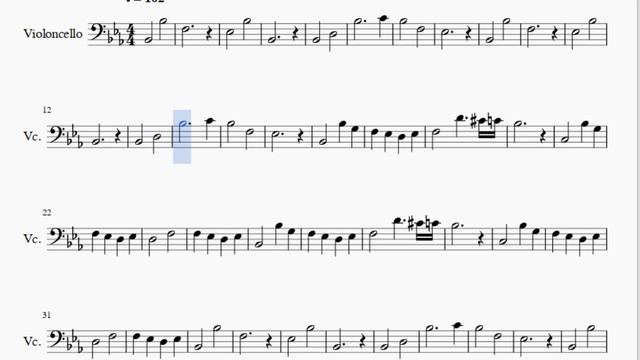 Cello Sheet Music: How to play Undertale Main Theme by Toby Fox смотреть онлайн