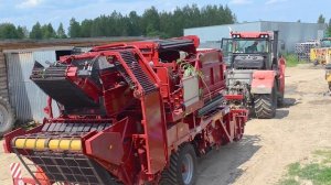 Картофелеуборочный комбайн КПБ-2 в Московской области