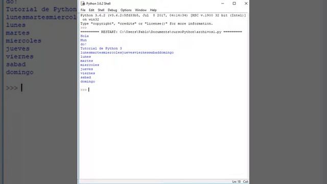 Tutorial Python 3 Capítulo 18: Leyendo Archivo (Parte I) смотреть онлайн