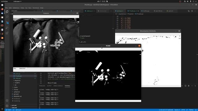 PCNN image binarization vs Manual image binarization + OpenCV/Python смотреть онлайн