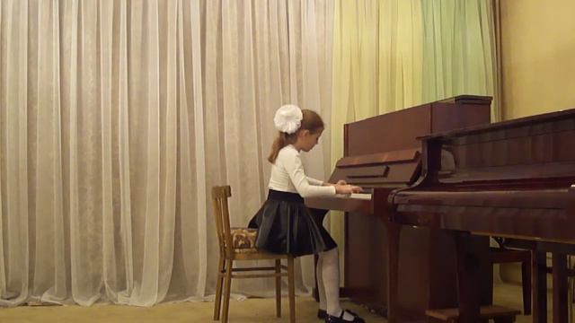 Валерия Лункова, 2 класс. К. Черни Этюд 69 соч. 599 смотреть онлайн