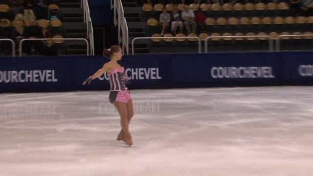3 Anastasia YALOVAIA (UKR) - ISU JGP Courchevel Junior Ladies Free Skating смотреть онлайн