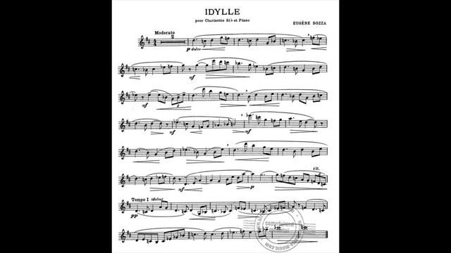 Idylle Eugéne Bozza - Play along clarinet смотреть онлайн