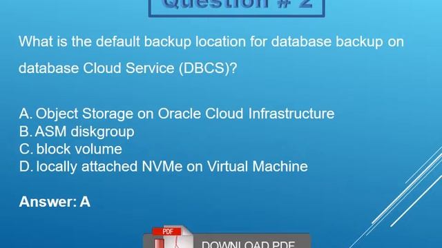 Oracle 1z0-932 Questions and Answers Practice Test смотреть онлайн