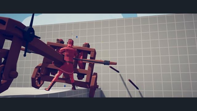 PINNING EVERY UNIT TO THE WALL - Totally Accurate Battle Simulator смотреть онлайн