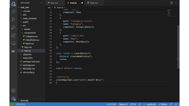 07 (Minicurso) Cómo obtener datos de una API con #vuejs - Agregar la navegación смотреть онлайн