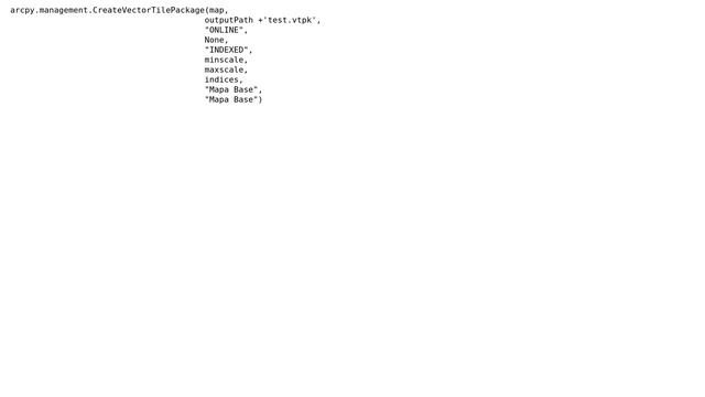 Creating Vector Tile Package from basemap with ArcPy gives ERROR 001856: Cached scale doesn't... смотреть онлайн