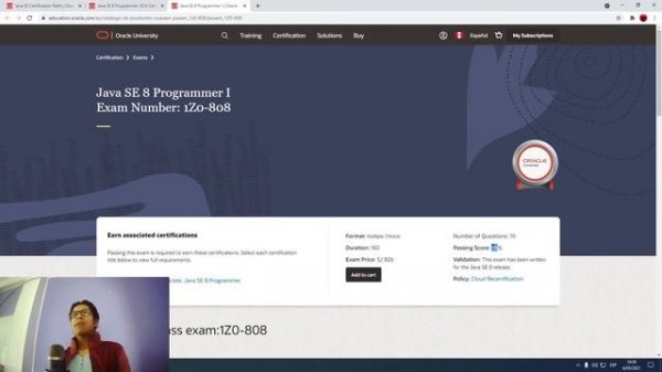 Certificación Java SE 8 Programmer I (1Z0-808) - Introducción