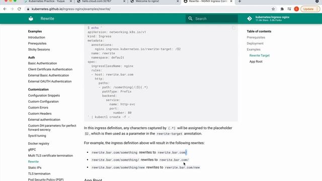 Lesson50, Kubernetes-Practice-Network-Ingress Rewrite Target смотреть онлайн