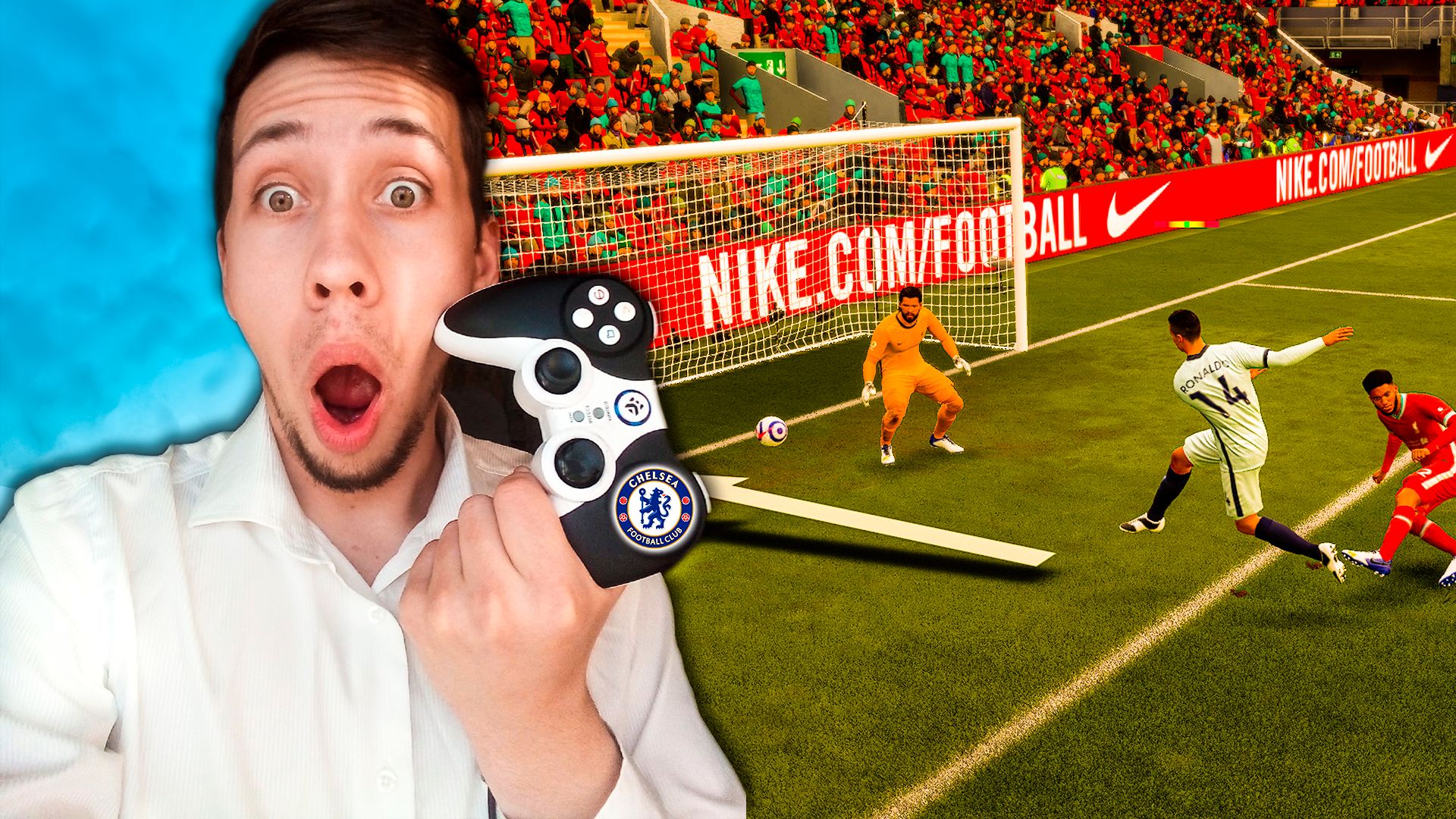 Самая курьёзная серия пенальти - Финал кубка Англии_Карьера за Челси в FiFA21