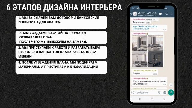 6 этапов дизайна интерьера смотреть онлайн