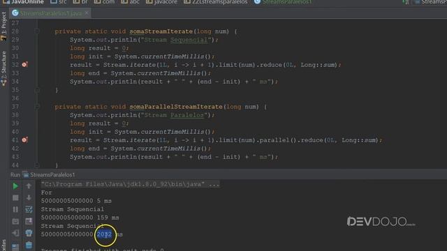 Curso Java Completo - Aula 193: Java 8 Parallel Streams pt 01, Introdução aos streams paralelos смотреть онлайн